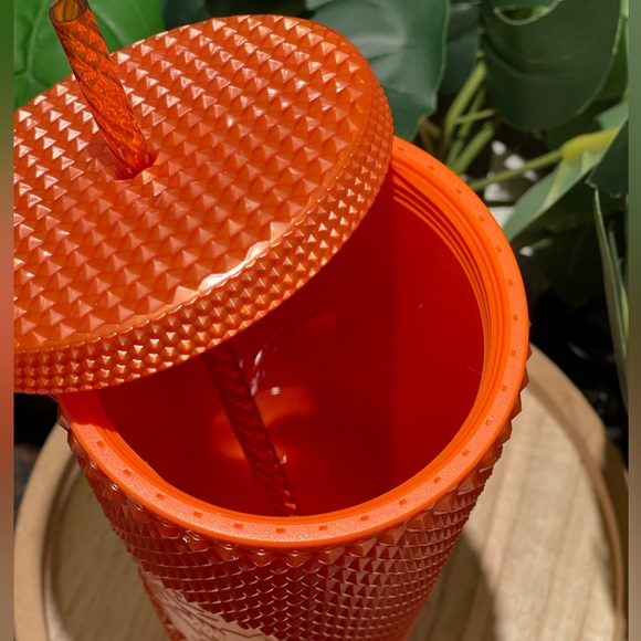 Starbucks Studded Tumbler- Fall 2022 Pumpkin Spice 24oz - Picture 9 of 13